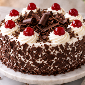 Decadent Black Forest Cherry Cake